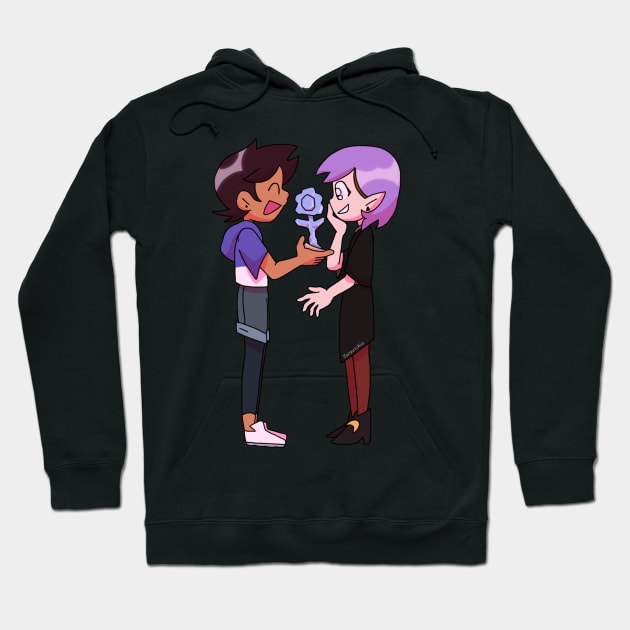 luz and amity Hoodie by jellyurchin